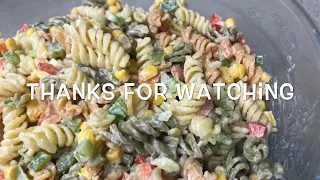 HOW TO MAKE PASTA SALAD #9