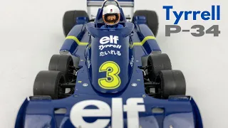 Tamiya 1/20 Tyrrell P34 6-Wheel F1 Racer!