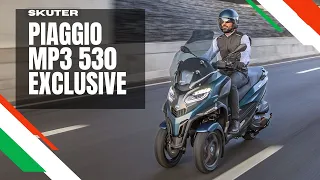 Dziesięć powodów, żeby kupić trójkołowiec - Piaggio MP3 530 Exclusive