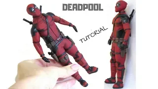 DEADPOOL | CLAY | COLD PORCELAIN | PLASTILINA | POLYMER CLAY