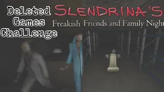 Deleted Games Challenge In Slendrina's Freakish Friends And Family Night