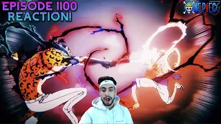 One Piece Episode 1100 Reaction! THE LUFFY VS LUCCI REMATCH IS AMAZING!!!