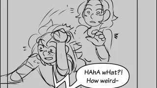 Amphibia comic || hair dye