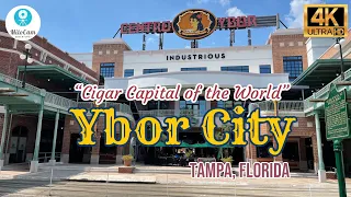YBOR CITY HISTORIC DISTRICT ⭐️ TAMPA, FLORIDA 📸 4K Walking Tour