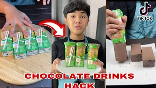 CHOCOLATE DRINKS TIKTOK HACK(GRABE GAWIN NYOTO!!)