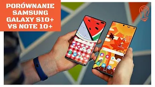 Porównanie Samsung Galaxy S10+ vs Samsung Galaxy Note 10+ ⚔️📲