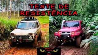 LADA NIVA X TROLLER NA TRILHA !!! / BICHO DO MATO DX