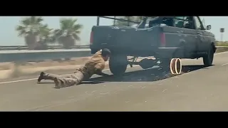 Car chase scene terminator best action movie