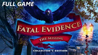 FATAL EVIDENCE THE MISSING CE FULL GAME Complete walkthrough gameplay - ALL COLLECTIBLES + BONUS Ch.