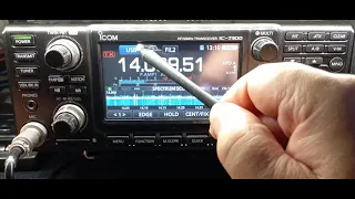 Icom IC-7300 Primera toma de contacto.