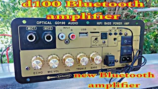 d100 Bluetooth amplifier, malakas kaya