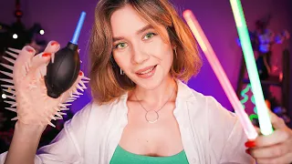 ASMR Full Doctor Check Up (Cranial Nerve Exam, Eye Exam, Ear Exam, Hearing Test)