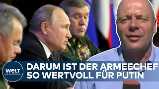 GLÜCKLOSER GENERAL GERASSIMOW: Für Putin gibt es Wichtigeres, als Erfolge an der Front | WELT Thema