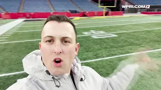 VIDEO NOW: Gillette Stadium preps field for Army-Navy game