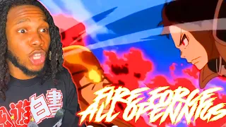 NOW THIS IS HEAT! FIRE FORCE ALL OPENINGS (1-4) *REACTION*! NON FIRE FORCE FAN