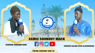 xamle serigne siré lo.....thi émission xamle sounouy mack..... S saliou Seck AL hourane