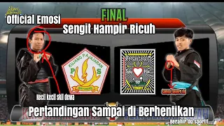 DUEL TERSENGIT  || KUJANG PAJAJARAN (krisna pratama) VS PSHT (very verdiansyah) official emosi