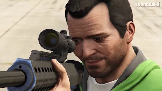 GTA 5 - Can You Shoot Through Water, Tire, TV,..etc? (#2)