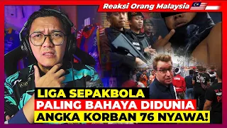 🇲🇾 🇮🇩 REACTION | LIGA SEPAKBOLA PALING BAHAYA DIDUNIA!!