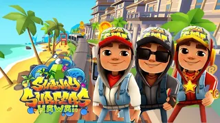 SUBWAY SURFERS GAMEPLAY PC HD 2024 - HAWAII - JAKE+DARK+STAR OUTFIT  | New Update Hawaii 2024 |