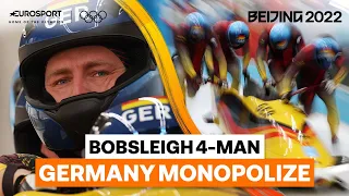 Francesco Friedrich Guides German Four-Man Crew To Victory! | 2022 Winter Olympics