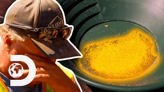 Freddy Gets Emotional After Family Find Gold! | Gold Rush: Freddy Dodge's Mine Rescue