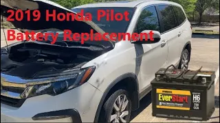 Honda Pilot Battery Replacement - 2019 (Same for 2016-2022)