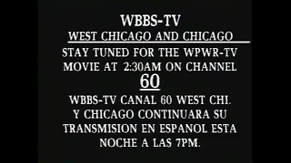 WPWR-TV 60 slate for 230am movie