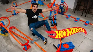 PISTA EXTREMA HOTWHEELS | La pista más difícil que he hecho 😱