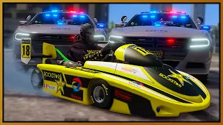 GTA 5 Roleplay - Annoying Cops In SuperKart | RedlineRP