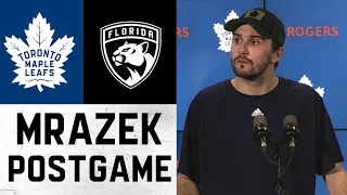 Petr Mrazek Post Game | Toronto Maple Leafs vs Florida Panthers | March 27, 2022