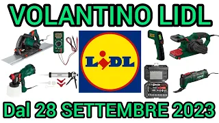 VOLANTINO LIDL PARKSIDE FAI DA TE dal 28 settembre 2023 #lidl #volantino_spesa #parkside #bricolage