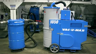 VAC-U-MAX Model 1050 Continuous-Duty Industrial Vacuum Cleaner