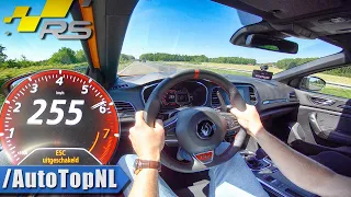 Renault Megane RS 280 EDC | 255km/h TOP SPEED on AUTOBAHN (No Speed Limit) by AutoTopNL