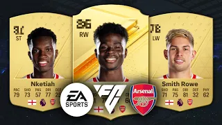 The OFFICIAL ARSENAL RATINGS in EA FC 24!
