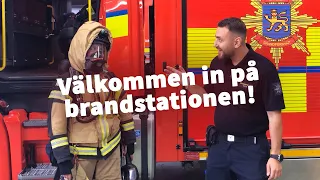 En rundtur på brandstationen! – Digitalt öppet hus hos Uppsala brandförsvar