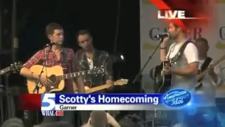 Scotty McCreery's Homecoming w/ Josh Turner - Top 3 - American Idol 2011 - Garner, NC