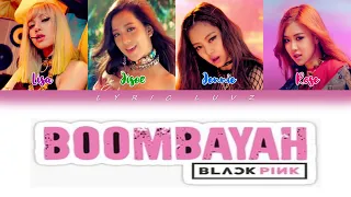 BLACKPINK (블랙핑크) - BOOMBAYAH (붐바야) Color Coded Lyrics Han|Rom|Eng