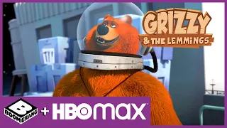 Grizzy en de Lemmings | De maanbeer | Cartoonito
