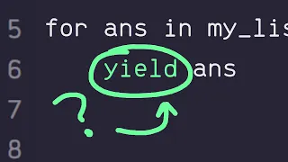 Python Yield Keyword??