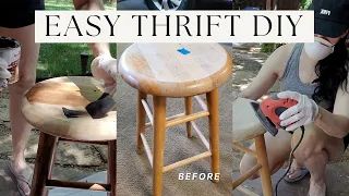 DIY THRIFT FLIP to HIGH END LOOK Home Décor - $5 Thrifted Makeover | Easy Beginner Project