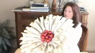 How to Make a Door Wreath from Antique Books