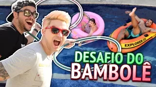 ACERTANDO O BAMBOLÊ EM ALVOS HUMANOS !! (MIRA INCRÍVEL)