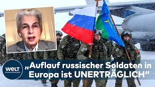 UKRAINE-KRISE: „Der Auflauf russischer Soldaten im HERZEN EUROPAS ist UNERTRÄGLICH“ | WELT INTERVIEW