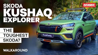 Skoda Kushaq Explorer walkaround - can a softroader be tough? |  @odmag