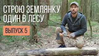 ЗЕМЛЯНКА ПРЕОБРАЖАЕТСЯ | ПОДНЯЛ СТЕНЫ | АТАКА КОМАРОВ - Часть 5.