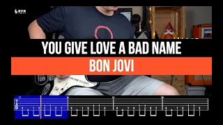 Bon Jovi - You Give Love a Bad Name || 100 Days 100 Riffs