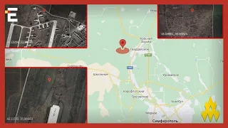 Партизани проникли на аеродром Гвардійське в Криму: що знайшли