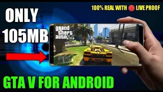 (105mb) how to download gta 5 on android with proof