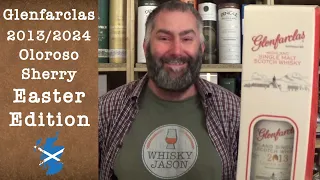 Glenfarclas 2013/2024 Oloroso Sherry Easter Edition Single Malt Scotch Review by WhiskyJason